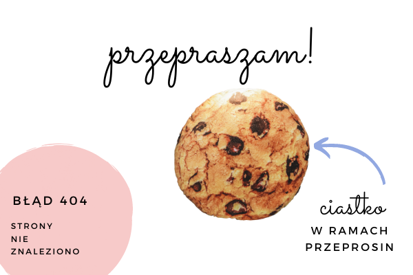 ciastko na przeprosiny