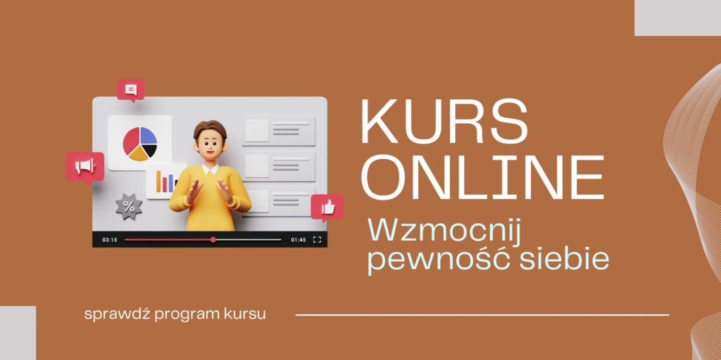 plansza z tekstem "kurs onlie"